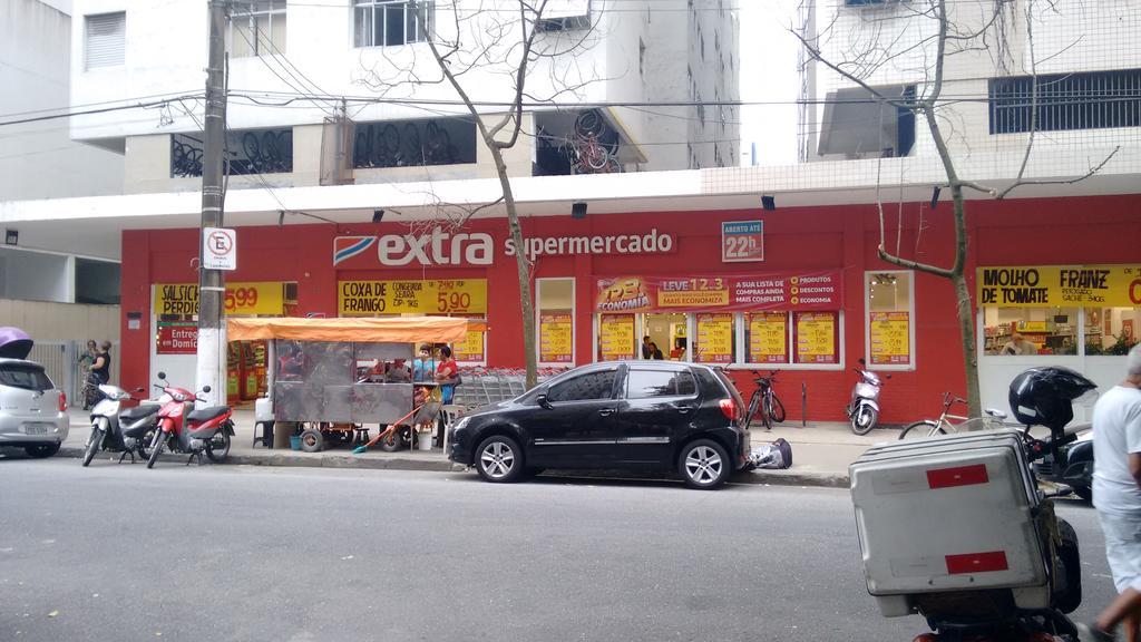 Apartamento Studio Ao Lado Da Praia Com Wi-Fi E Tv Smart Santos  Exterior foto